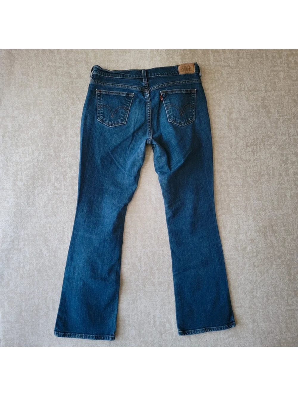Levi's 515 Bootcut Jeans Womens Sz 6 Medium Womens Blue Denim Gold Tag